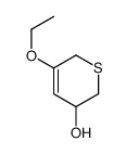 2H-Thiopyran-3-ol,5-ethoxy-3,6-dihydro-(9CI) Structure