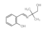 (6Z)-6-[[(1-hydroxy-2-methyl-propan-2-yl)amino]methylidene]cyclohexa-2,4-dien-1-one structure
