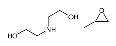 2-(2-hydroxyethylamino)ethanol,2-methyloxirane Structure