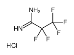 2,2,3,3,3-五氟丙脒盐酸盐结构式
