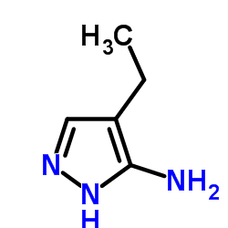 3-氨基-4-乙基吡唑结构式