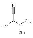 2-Amino-3-methylbutyronitrile Structure