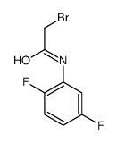 2-bromo-N-(2,5-difluorophenyl)acetamide Structure