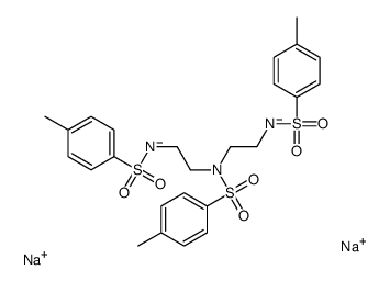 N,N',N''-三甲苯磺酰基二亚乙基三胺二钠盐结构式