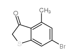 Benzo[b]thiophene-3-ol,6-chloro-4-methyl-结构式