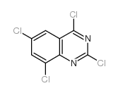 2,4,6,8-tetrachloroquinazoline Structure