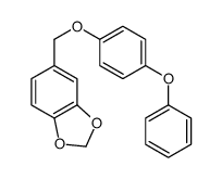 5-[(4-phenoxyphenoxy)methyl]-1,3-benzodioxole Structure