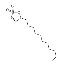 5-undecyl-5H-oxathiole 2,2-dioxide Structure
