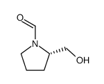(S)-2-(hydroxymethyl)pyrrolidine-1-carbaldehyde Structure