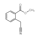 2-Cyanomethylbenzoic acid methyl ester Structure