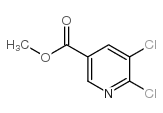 5,6-二氯烟酸甲酯结构式