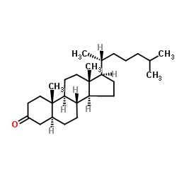 5alpha-Cholestan-3-one结构式