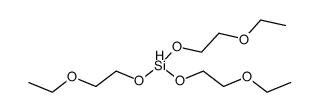tris-(2-ethoxy-ethoxy)-silane Structure