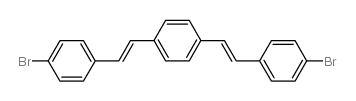 (E)-1,4-双(-4-溴苯乙烯)苯结构式