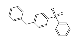 p-benzyl-phenylsulfonylbenzene Structure