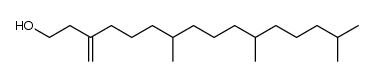 7,11,15-trimethyl-3-methylenehexadecanol结构式