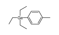 triethyl-(4-methylphenyl)germane结构式