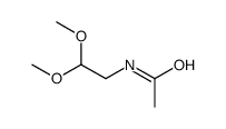 N-(2,2-二甲氧基乙基)乙酰胺结构式