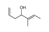5-methylhepta-1,5-dien-4-ol Structure