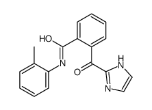 2-(1H-imidazole-2-carbonyl)-N-(2-methylphenyl)benzamide结构式