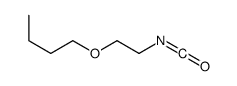 1-(2-isocyanatoethoxy)butane结构式