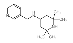 Pyridin-3-ylmethyl-(2,2,6,6-tetramethyl-piperidin-4-yl)-amine结构式