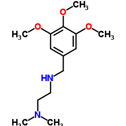 N,N-Dimethyl-N'-(3,4,5-trimethoxybenzyl)-1,2-ethanediamine结构式