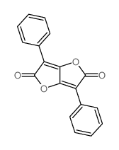 Pulvinic anhydride Structure