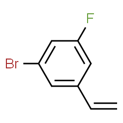 1-Bromo-3-Ethenyl-5-Fluoro-Benzene structure