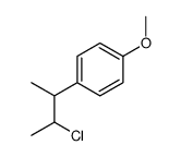 1-(3-chlorobutan-2-yl)-4-methoxybenzene Structure