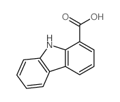 Carbazole-1-carboxylic acid Structure