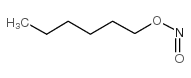 hexyl nitrite Structure