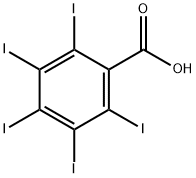 2,3,4,5,6-pentaiodobenzoic acid Structure