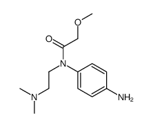 N-(4-aminophenyl)-N-[2-(dimethylamino)ethyl]-2-methoxyacetamide Structure