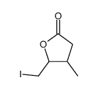 5-(iodomethyl)-4-methyloxolan-2-one结构式