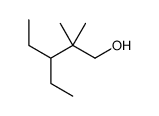 3-ethyl-2,2-dimethylpentan-1-ol结构式