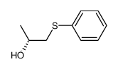 (R)-2-hydroxypropane-1-phenylsulfide Structure