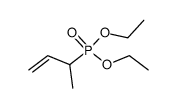 diethyl 1-methyl-2-propenylphosphonate结构式