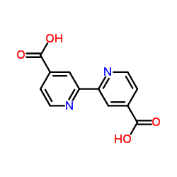 2,2'-Bipyridine-4,4'-dicarboxylic acid structure
