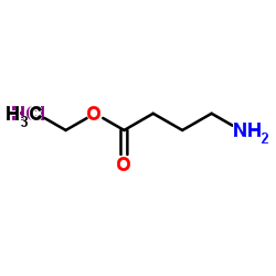 4-氨基丁酸乙酯 盐酸盐结构式