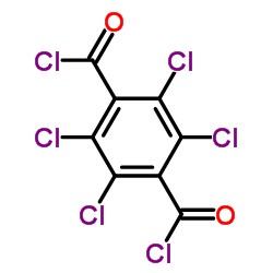 2,3,5,6-Tetrachloroterephthaloyl chloride structure