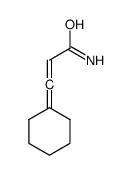2-Propenamide, 3-cyclohexylidene- (9CI)结构式