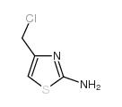 4-(氯甲基)噻唑-2-胺结构式