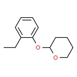 2H-Pyran,2-(2-ethylphenoxy)tetrahydro-(9CI) structure