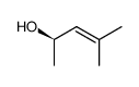 (R)-4-methyl-3-penten-2-ol Structure