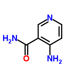 4-氨基-3-吡啶甲胺结构式