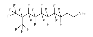 (1H,1H,2H,2H-perfluoro-9-methyldecyl)-amine结构式