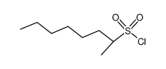 octane-2-sulfonyl chloride Structure
