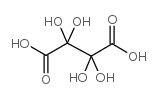 Butanedioic acid,2,2,3,3-tetrahydroxy- Structure