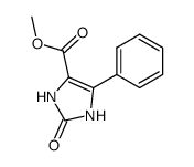 4-methoxycarbonyl-2-oxo-5-phenylimidazoline Structure